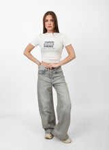 Casino Club Baby Tee — White