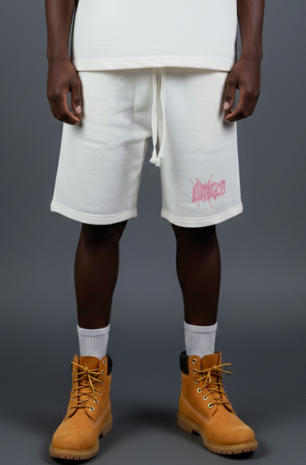 Amigos Flow Shorts – White